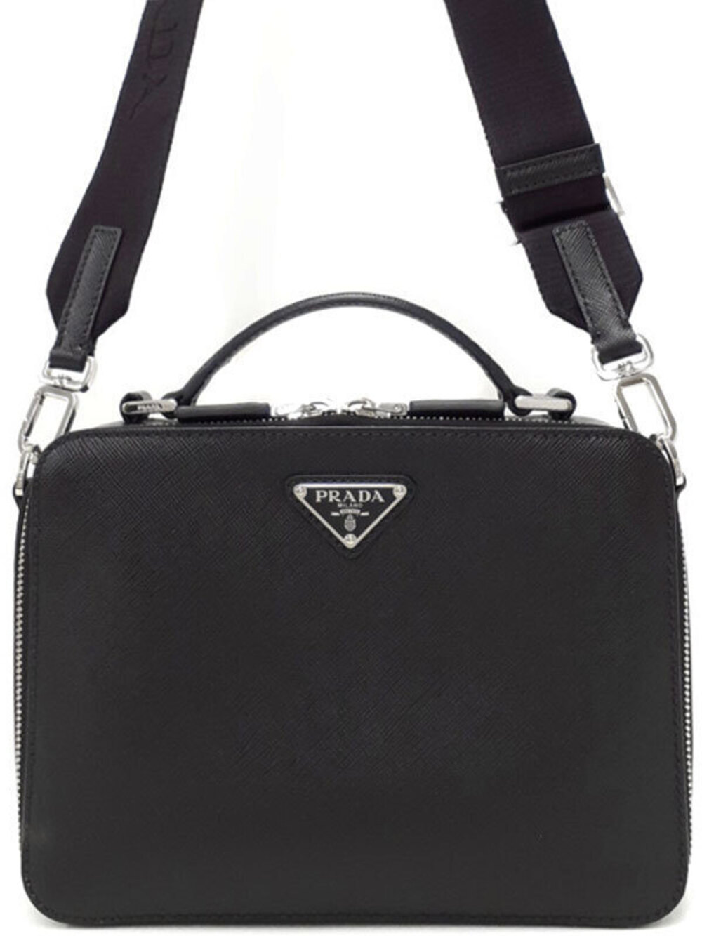 Prada Brick Saffiano Leather Bag
